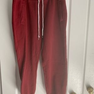 Red Forever 21 Sweatpants Large